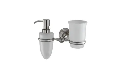 WasserKRAFT Ammer K-7089 Держатель стакана и дозатора АТЕЛЬЕ ВАННОЙ КОМНАТЫ. САМАРА