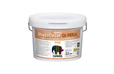 Декоративное покрытие Caparol Capadecor StuccoDecor DI PERLA Gold (2,5 л) КАПАРОЛ ЦЕНТР САМАРА