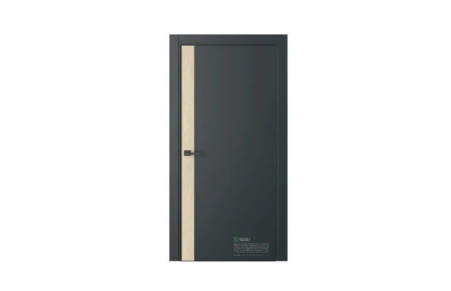 Межкомнатная дверь Urban UV2 Black 7 ДВЕРЕЙ