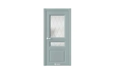 Neo Classic N13 Лунный RAL7042 стекло 7 ДВЕРЕЙ