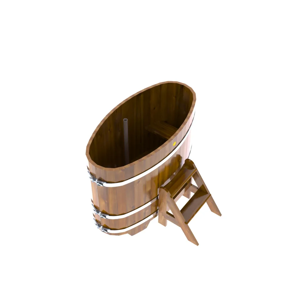 Купель BENTWOOD Лиственница Морёная Рустик (0,69*1,31*1,0 м.)* ПАР МАСТЕР