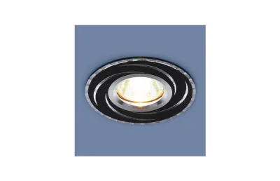 ВСТРАИВАЕМЫЙ СВЕТИЛЬНИК ELEKTROSTANDARD 2002 MR16 BK/SL ЧЕРНЫЙ/СЕРЕБРО 4690389059711 MNOGOROZETOK - МНОГОРОЗЕТОК