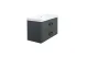 Тумба с раковиной La Fenice Cubo Grigio Twin 100 см FNC-01-CUB-G-100-2 серо-зеленая матовая МОСПЛИТКА