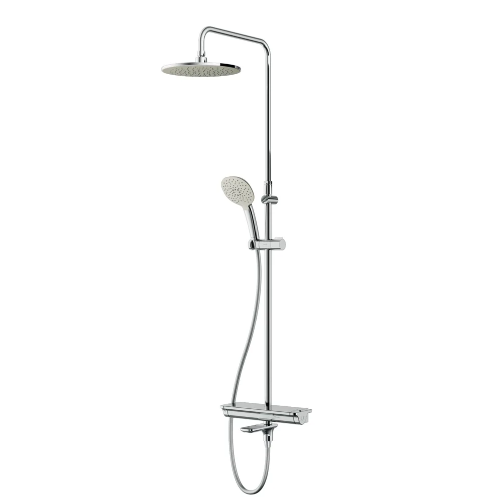 AM.PM Spirit V2.0 душ.система, набор: смеситель д/ванны/душа с термостатом, верхн. душ d 250 мм, АТЕЛЬЕ ВАННОЙ КОМНАТЫ. САМАРА
