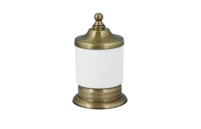 BOHEME Medici Стакан для ваты, настольный, бронза АТЕЛЬЕ ВАННОЙ КОМНАТЫ. САМАРА