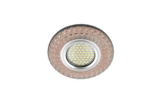 ВСТРАИВАЕМЫЙ СВЕТИЛЬНИК FAMETTO LUCIOLE DLS-L144 GU5.3 GLASSY/LIGHT TEA