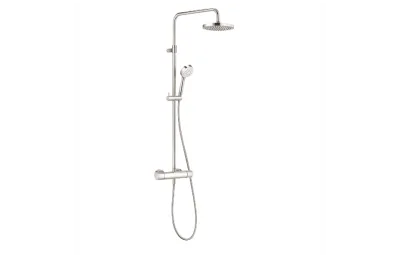 KLUDI Logo Dual Shower System с термостатом для душа, ручная лейка 1s АТЕЛЬЕ ВАННОЙ КОМНАТЫ. САМАРА