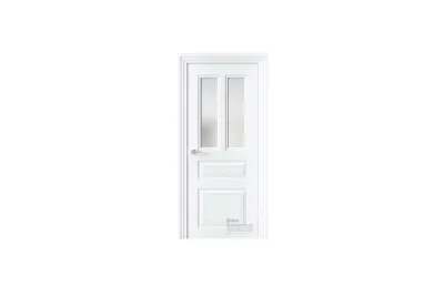 Межкомнатная дверь Novella N15 Деко RAL9003 стекло 7 ДВЕРЕЙ