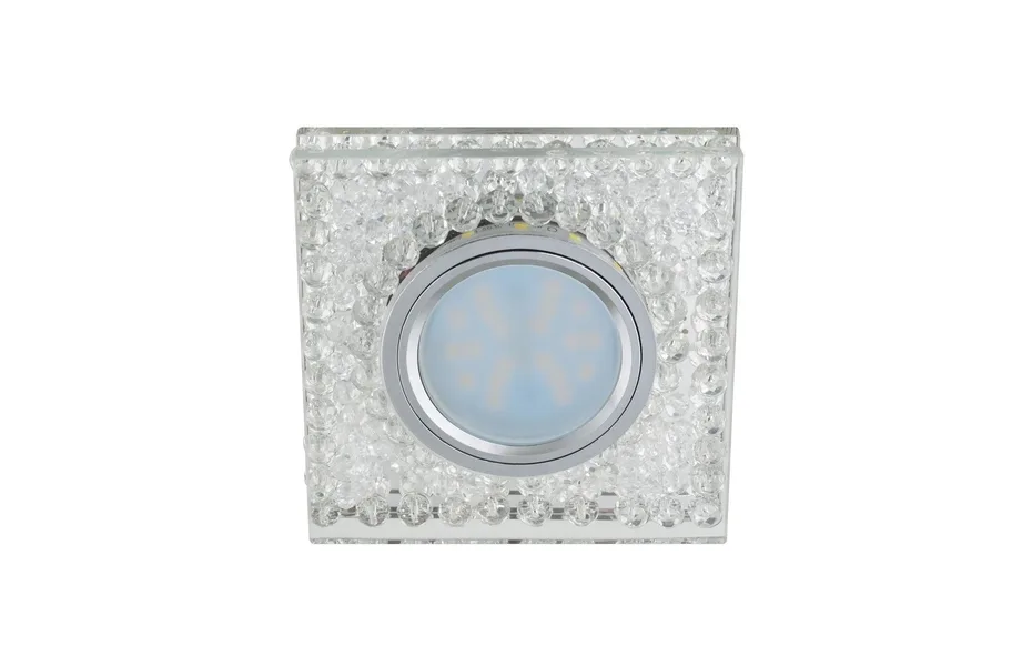 ВСТРАИВАЕМЫЙ СВЕТИЛЬНИК FAMETTO LUCIOLE DLS-L134 GU5.3 CHROME/CLEAR MNOGOROZETOK - МНОГОРОЗЕТОК