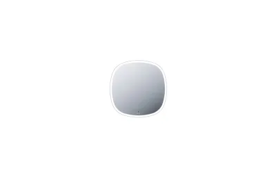 Зеркало Am.Pm Func 55 см M8FMOX0551WGS с LED-подсветкой, белый МОСПЛИТКА