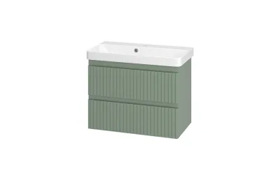 Тумба с раковиной Brevita Victory 70 см VIC-09070-0802Я зеленый МОСПЛИТКА