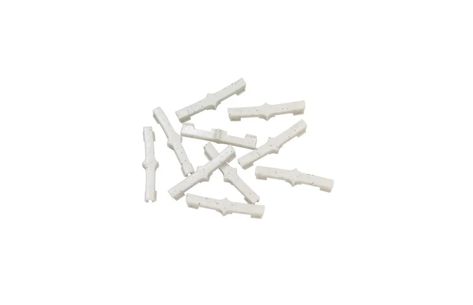 Клипсы PLAST-TURF Soft Step №1 White Dotted (10 шт.) ПАР МАСТЕР