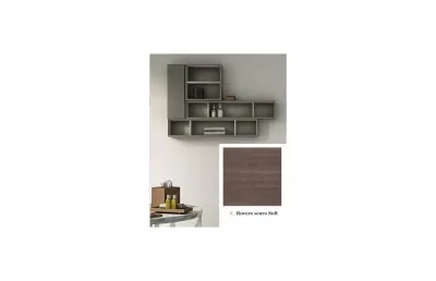 Шкафчик 100 см Cezares 53144 rovere scuro soft МОСПЛИТКА