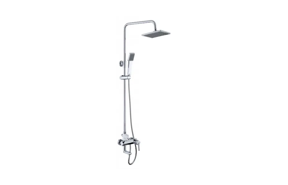 BELBAGNO Crystal Душевая колонна со смесителем для ванны, верхним и ручным душем АТЕЛЬЕ ВАННОЙ КОМНАТЫ. САМАРА