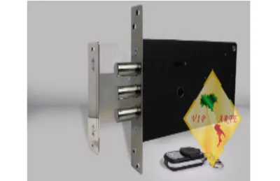 ЗАМОК НЕВИДИМКА ТИТАН-BATTERY INTERNAL BLUETOOTH (усиленный привод) МИР ЗАМКОВ