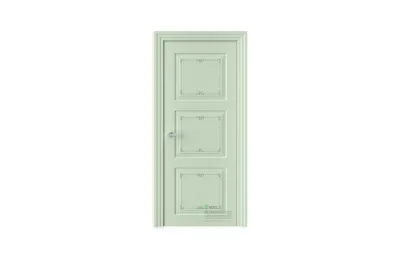 Межкомнатная дверь Novella N5 Ажур RAL6019 7 ДВЕРЕЙ