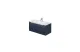 Тумба с раковиной Creto Luna Blue 100 см 17-Bl100 МОСПЛИТКА