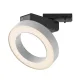 Трековый однофазный светодиодный светильник Maytoni Unity Rim TR044-1-12W3K-W MAYTONI