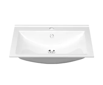 Раковина встраиваемая керам. LAPARET Sinergia 60см белый с1 16,50x61,80 LAPARET