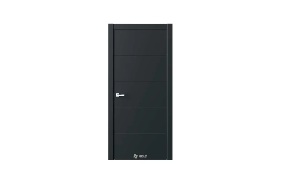 Palitra P2 Черный RAL9005 7 ДВЕРЕЙ