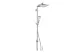 Душевая система Hansgrohe Crometta E 240 1jet Showerpipe Reno EcoSmart 27289000 АКВАМЕТРИЯ