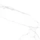 Atlantic white Керамогранит белый Полированный 60x120 LAPARET