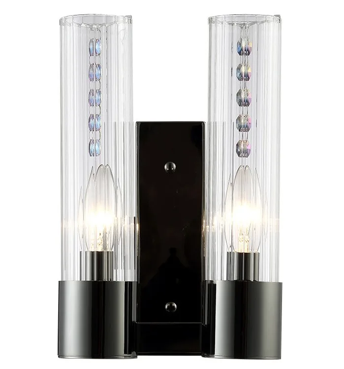  Crystal Lux OTONO AP2 BLACK CHROMIUM/TRANSPARENTE ЭСТЕТИКА СВЕТА