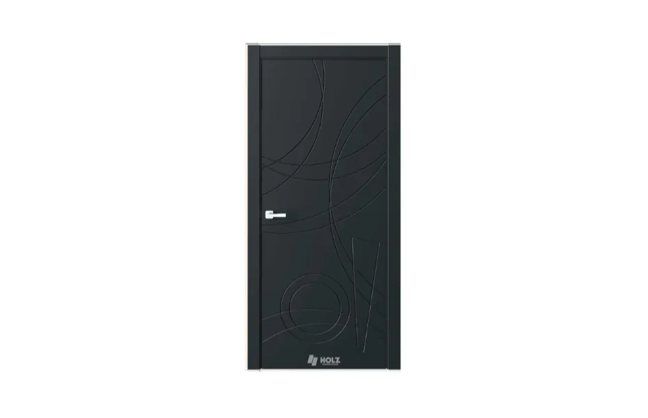 Palitra P11 Черный RAL9005 7 ДВЕРЕЙ