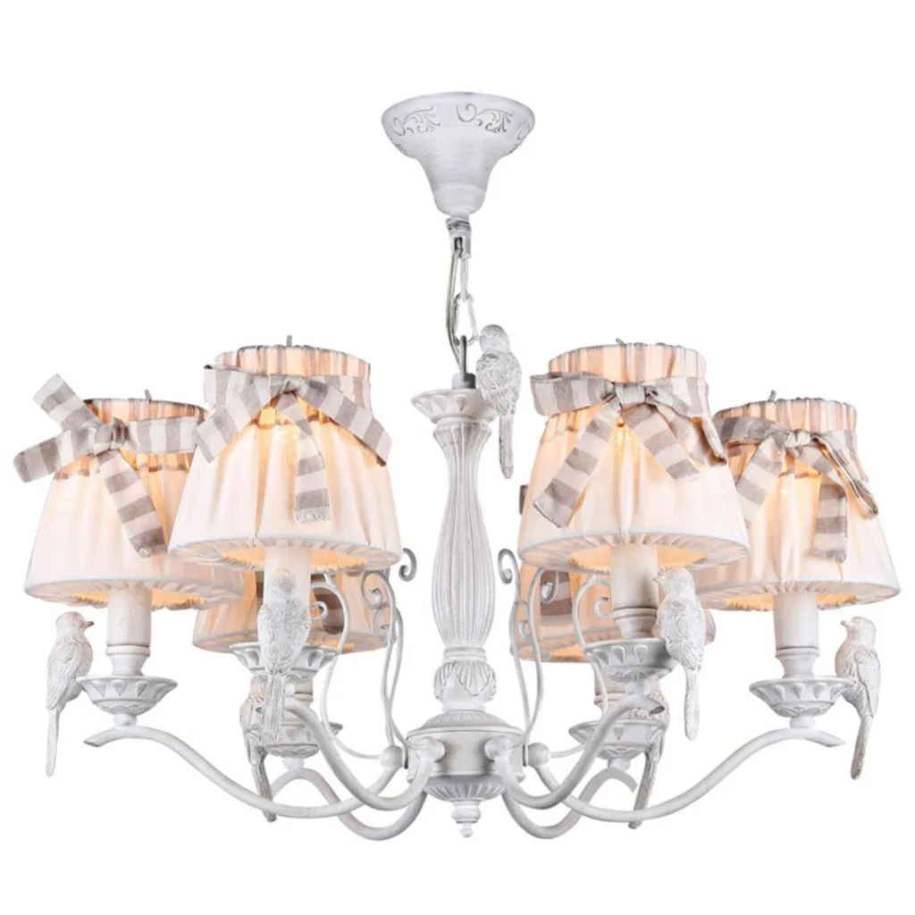 Подвесная люстра Maytoni Bird ARM013-06-W MAYTONI