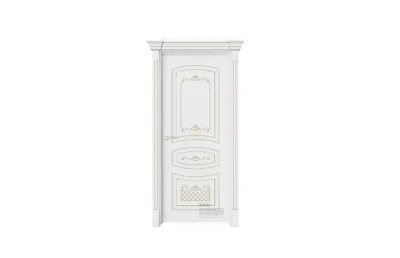 Межкомнатная дверь Provence Адель 1 Ажур Софт белый 7 ДВЕРЕЙ