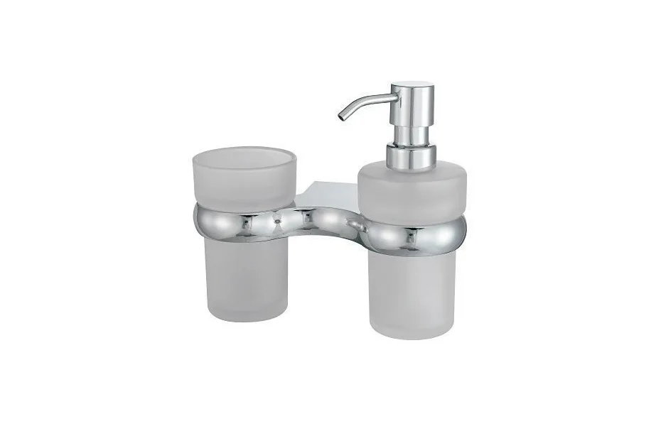 WasserKRAFT Berkel K-6889 Держатель стакана и дозатора АТЕЛЬЕ ВАННОЙ КОМНАТЫ. САМАРА