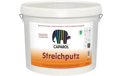 Краска для наружных работ Caparol Streichputz, колеруемая, 16 кг КАПАРОЛ ЦЕНТР САМАРА