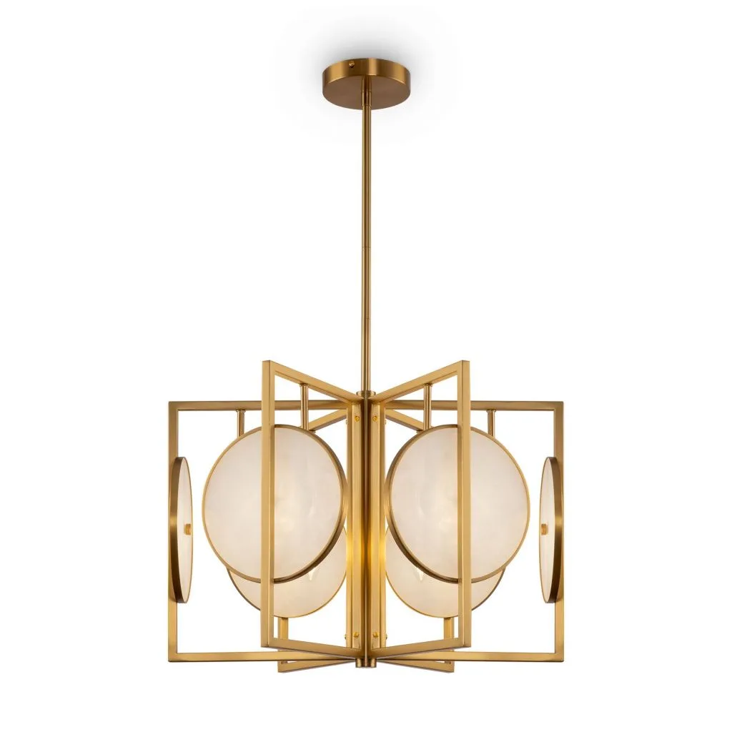 Люстра на штанге Maytoni Marmo MOD099PL-06G MAYTONI