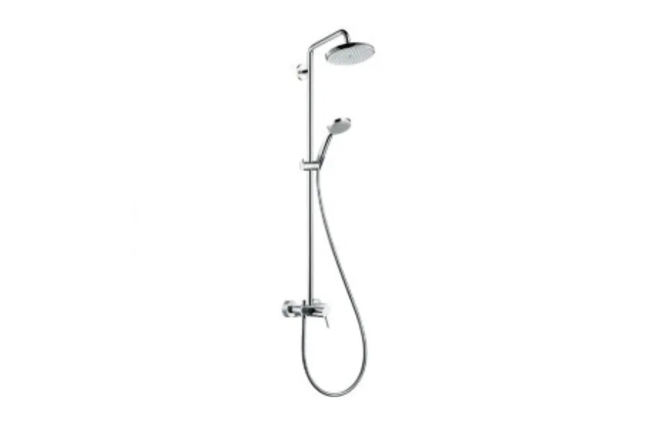 Душевая система Hansgrohe Croma 220 Showerpipe 27222000 АКВАМЕТРИЯ