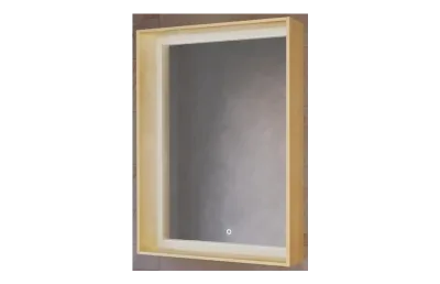 Зеркало RAVAL Frame 75 Дуб сонома с подсветкой сенсор АТЕЛЬЕ ВАННОЙ КОМНАТЫ. САМАРА