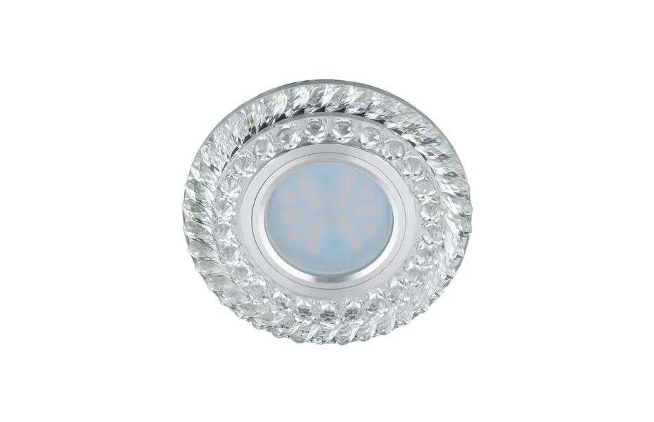 ВСТРАИВАЕМЫЙ СВЕТИЛЬНИК FAMETTO LUCIOLE DLS-L132 GU5.3 CHROME/CLEAR MNOGOROZETOK - МНОГОРОЗЕТОК