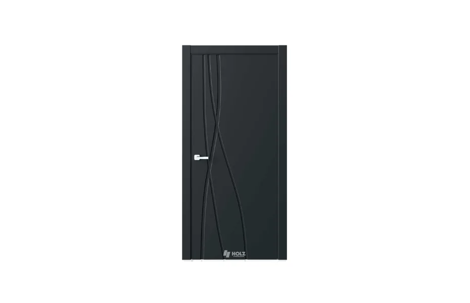 Palitra P17 Черный RAL9005 7 ДВЕРЕЙ