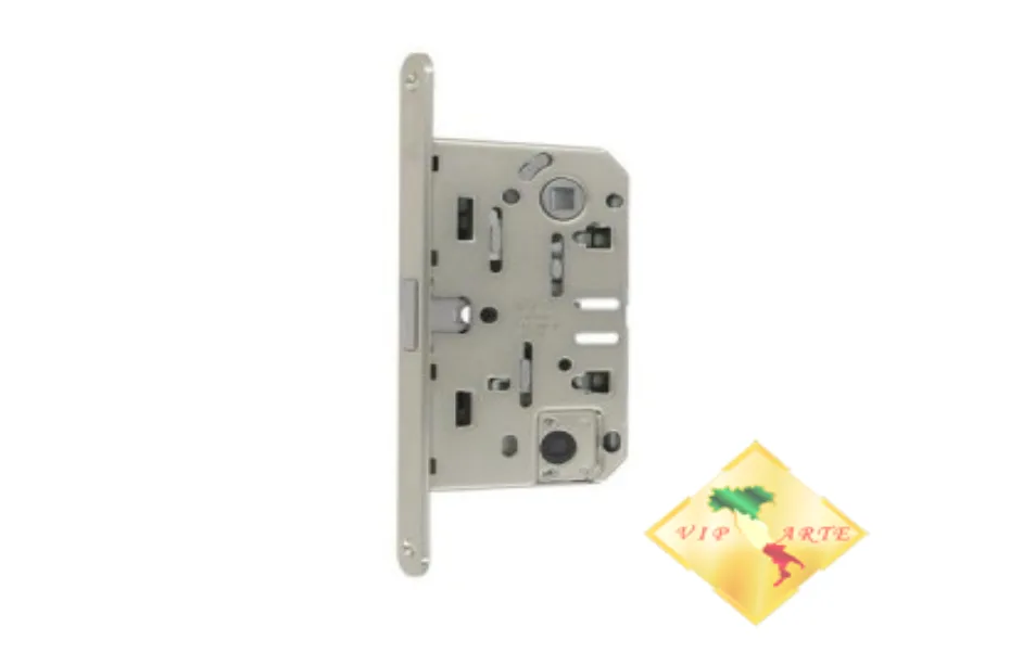 B04102.50.06 Mediana POLARIS (МЕДИАНА ПОЛАРИС) МАГНИТНЫЙ ЗАМОК С ОТВЕРСТИЕМ ПОД ФИКСАТОР (хром) МИР ЗАМКОВ