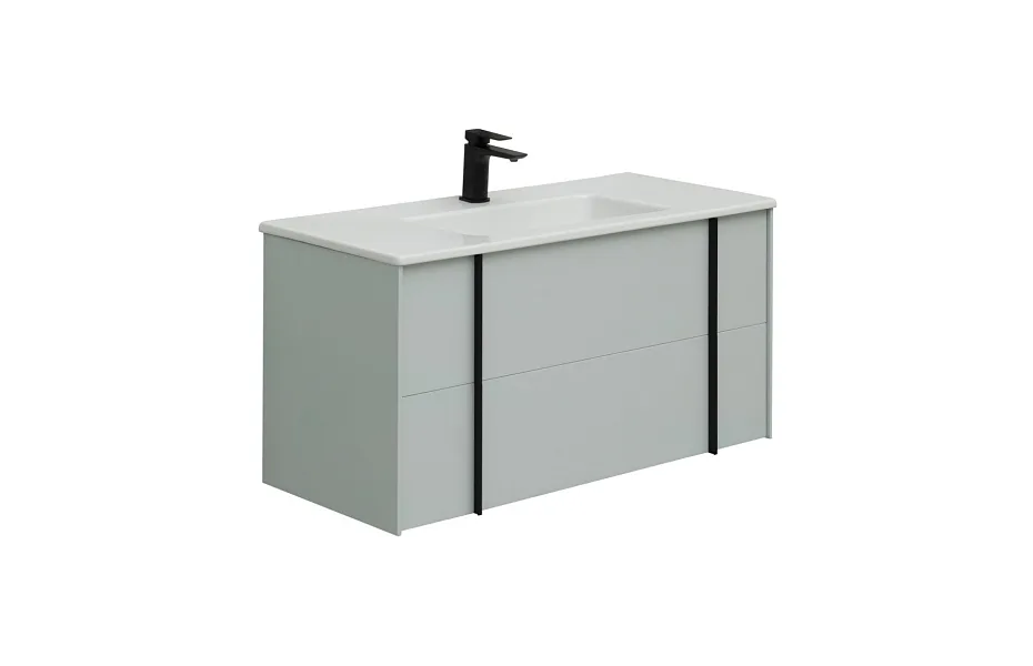 Тумба с раковиной Allen Brau Reality 1.32007.PWM 100 рapyrus white matt МОСПЛИТКА
