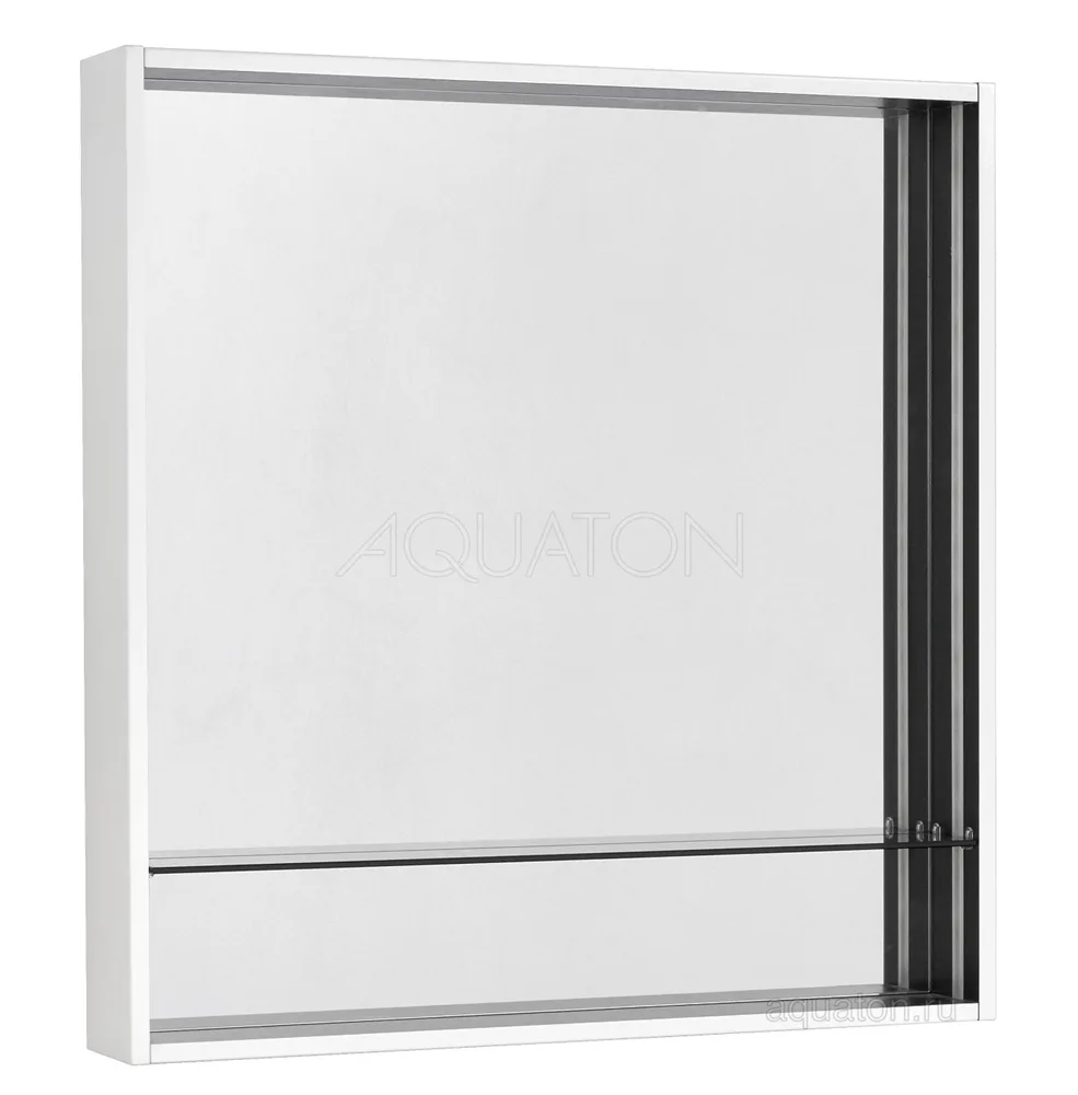 AQUATON Ривьера 80 Зеркальный шкафчик АТЕЛЬЕ ВАННОЙ КОМНАТЫ. САМАРА