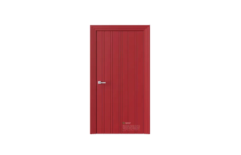 Межкомнатная дверь Perfect P13 RAL3002 7 ДВЕРЕЙ