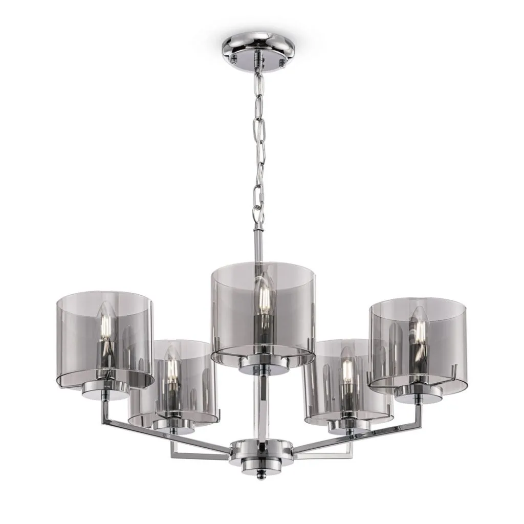 Подвесная люстра Freya Karen FR5096PL-05CH MAYTONI