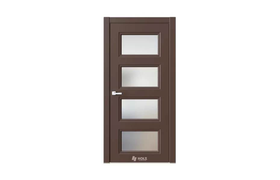 Neo Classic N8 Шоколад RAL8017 стекло 7 ДВЕРЕЙ