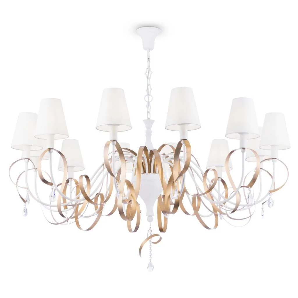 Подвесная люстра Maytoni Intreccio ARM010-12-W MAYTONI