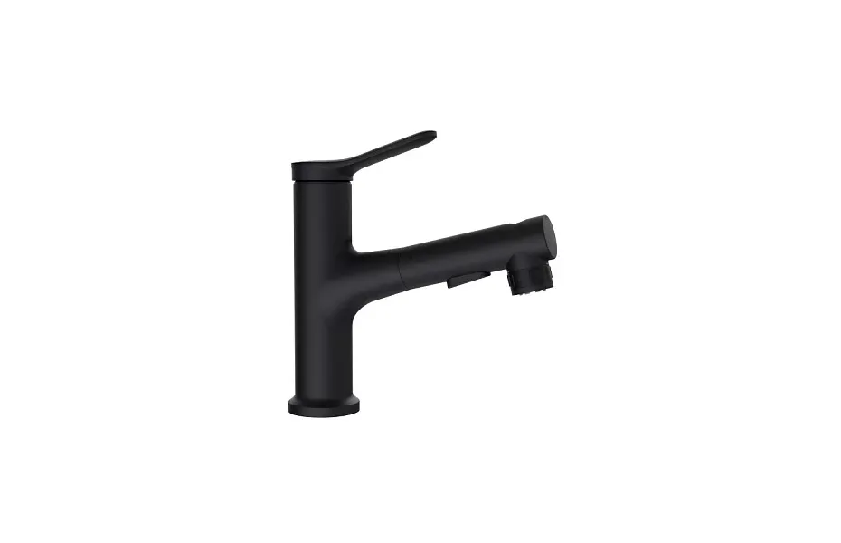 Смеситель для раковины BelBagno BB-LVMD-NERO-W0 черный матовый МОСПЛИТКА