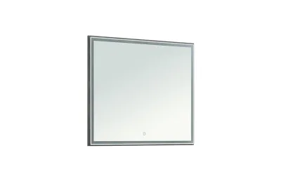 Зеркало Aquanet Nova Lite 90 дуб рошелье LED МОСПЛИТКА