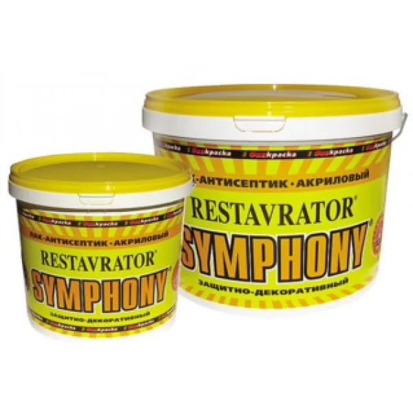 SYMPHONY RESTAVRATOR – ЛАК-АНТИСЕПТИК ГЛЯНЦЕВЫЙ, ШЕЛКОВИСТО-МАТОВЫЙ ФИНКРАСКИ – САМАРА