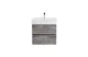 Тумба с раковиной Cezares Molveno 46 60 см MOLVENO 46-60-2C-SO-LG legno grigio МОСПЛИТКА