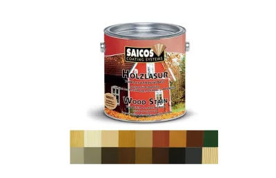 Защитная цветная лазурь Holzlasur SAICOS. МАСЛА, КРАСКИ, КЛЕЙ