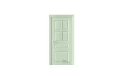 Межкомнатная дверь Novella N16 RAL6019 7 ДВЕРЕЙ